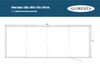 Wartungsfreie Aluminium-Voliere Lilly 484 x 176 x 178 cm Glorenza