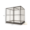 Luxuriöses Katzengehege Noa - 207 × 176 × 193 cm - 19 × 19 × 1,5 mm - Glorenza