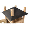 Wartungsfreier Holz-Hühnerstall Sem 128x110x190cm - Glorenza