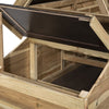 Voldux | Hühnerstall | Fenne | Dachpappe | Imprägniertes Holz