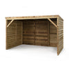 Voldux Shelter | Frühling | Dachpappe | Imprägniertes Holz (wartungsfrei)