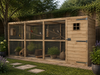 Premium wartungsfreie Voliere Jesse 448x179x183 | Glorenza