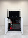 M-Pro 90 – Premium Meerwasseraquarium 250 Liter Weiß -Neptunian Cube