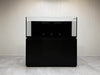 Premium Salzwasseraquarium 470 Liter Schwarz - Neptunian Cube M-Pro 150