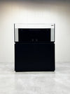 Premium Salzwasser Aquarium 330 Liter Schwarz – Neptunian Cube M-Pro 120