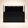 Premium Meerwasseraquarium 550 Liter Schwarz - Neptunian Cube M-Pro 180