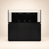 Premium Salzwasseraquarium 470 Liter Schwarz - Neptunian Cube M-Pro 150