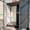 Wartungsfreier Aluminium-Hühnerstall Evi -207x176x193 - mit Sicherheitsschleuse | Glorenza