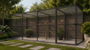 Wartungsfreie Aluminium-Voliere Lilly 484 x 176 x 178 cm Glorenza