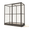 Katzengehege Noa - 176x86x193 - 50x50x3mm - Gaas aus Aluminium | Glorenza