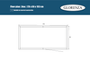 Katzengehege Noa - 176x86x193 - 50x50x3mm - Gaas aus Aluminium | Glorenza