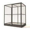 Katzengehege Noa - 176x121x193 - 50x50x3mm - Gaas aus Aluminium | Glorenza