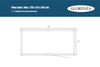 Katzengehege Noa - 176x121x193 - 50x50x3mm - Gaas aus Aluminium | Glorenza