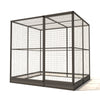 Luxuriöses Katzengehege Noa - 207 × 176 × 193 cm - 19 × 19 × 1,5 mm - Glorenza