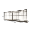 Wartungsfreies Aluminium-Katzengehege Noa | 484 × 176 × 193 cm | Glorenza