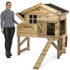 Voldux Hühnerstall | Jasper | Dachpappe | Druckimprägniertes Holz