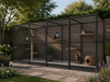 Wartungsfreies Aluminium-Katzengehege Noa | 363 × 176 × 193 cm | Glorenza