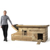 Voldux | Hühnerstall | Fenne | Dachpappe | Imprägniertes Holz