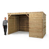 Voldux Shelter | Herbst | Dachpappe | Imprägniertes Holz (wartungsfrei)