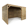 Voldux Shelter | Herbst | Dachpappe | Imprägniertes Holz (wartungsfrei)