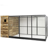 Voldux Voliere |R10| Links| Dachpappe| Imprägniertes Holz (wartungsfrei)